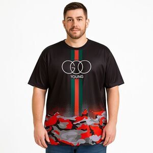 Contender 2XL Graphic Shirt “Good Young” | Camo Streetwear Tee